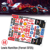 F1 Sticker Scuderia Ferrari Hamilton SF25